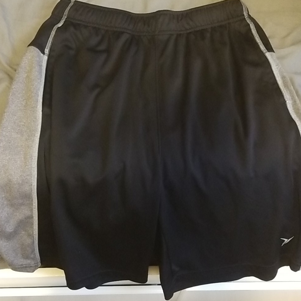 Black Go Dry Active Gym Shorts
